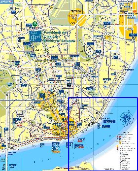 Transporte mapa de Lisboa