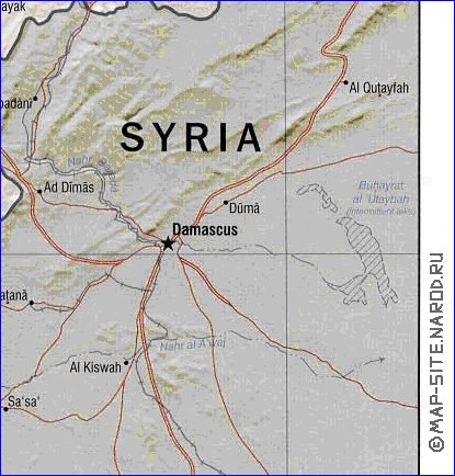 Administratives carte de Liban