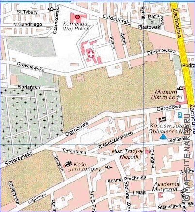 carte de Lodz