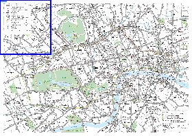 Transporte mapa de Londres