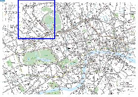 Transporte mapa de Londres