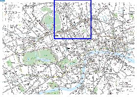 Transporte mapa de Londres