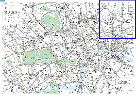 Transporte mapa de Londres