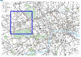 Transporte mapa de Londres