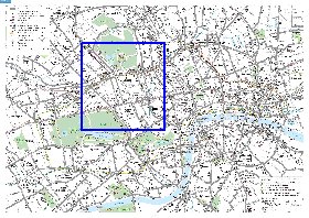 Transporte mapa de Londres