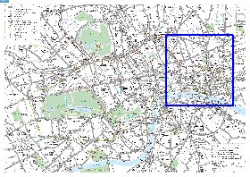 Transporte mapa de Londres