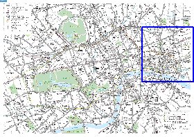 Transporte mapa de Londres