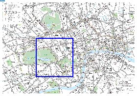 Transporte mapa de Londres