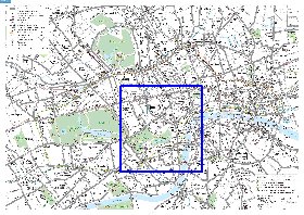 Transporte mapa de Londres