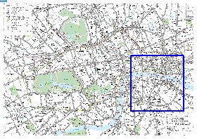 Transporte mapa de Londres