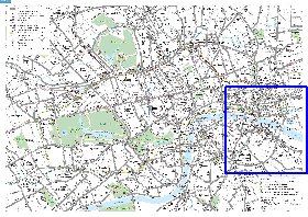 Transporte mapa de Londres