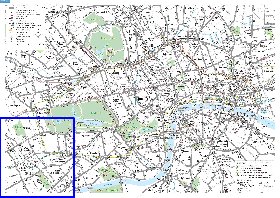 Transporte mapa de Londres