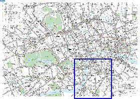 Transporte mapa de Londres