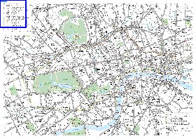 Transporte mapa de Londres