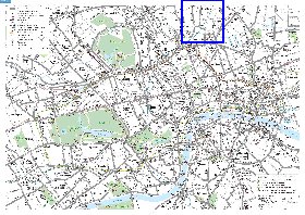 Transporte mapa de Londres