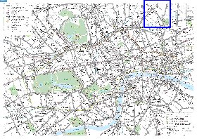 Transporte mapa de Londres