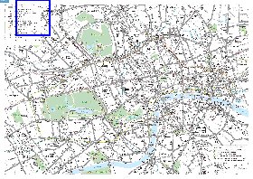 Transporte mapa de Londres