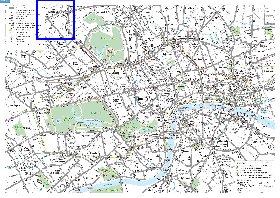 Transporte mapa de Londres