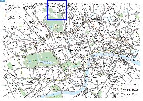 Transporte mapa de Londres