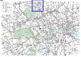 Transporte mapa de Londres