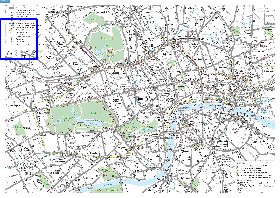 Transporte mapa de Londres