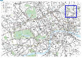 Transporte mapa de Londres