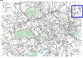 Transporte mapa de Londres