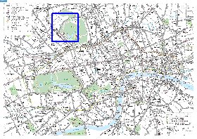 Transporte mapa de Londres