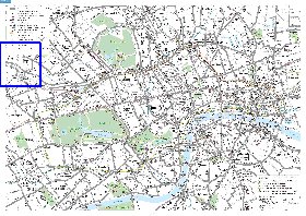 Transporte mapa de Londres