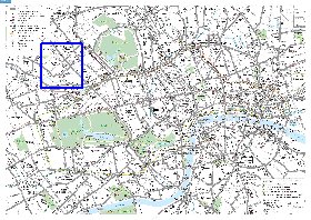 Transporte mapa de Londres