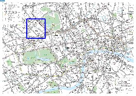 Transporte mapa de Londres