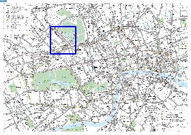 Transporte mapa de Londres