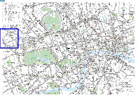 Transporte mapa de Londres