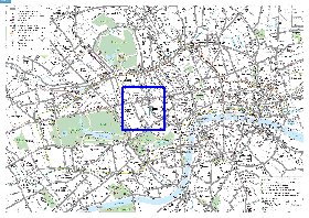 Transporte mapa de Londres