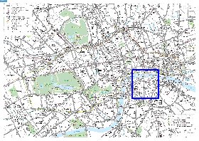 Transporte mapa de Londres