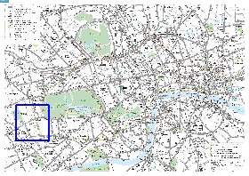 Transporte mapa de Londres