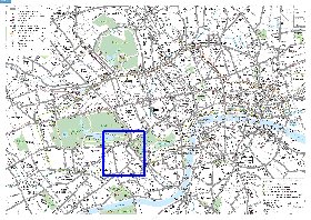 Transporte mapa de Londres