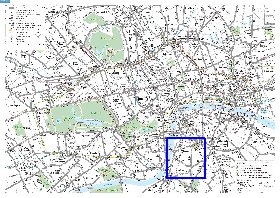 Transporte mapa de Londres