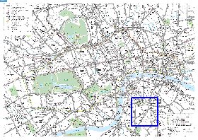 Transporte mapa de Londres