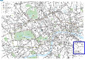 Transporte mapa de Londres