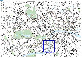 Transporte mapa de Londres