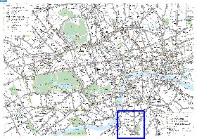 Transporte mapa de Londres