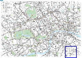 Transporte mapa de Londres