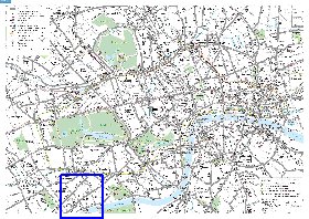 Transporte mapa de Londres