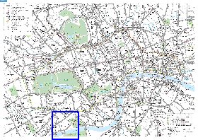 Transporte mapa de Londres