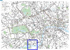 Transporte mapa de Londres