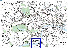 Transporte mapa de Londres