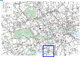 Transporte mapa de Londres