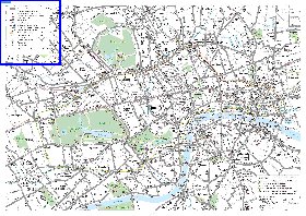 Transporte mapa de Londres