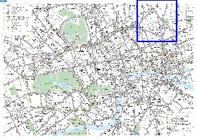 Transporte mapa de Londres